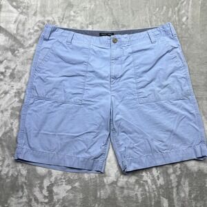 Banana Republic Cargo Shorts‎ Ripstop Utility Pockets Blue Casual Sz 38 Fits 39"